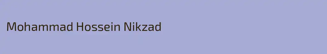 Mohammad Hossein Nikzad